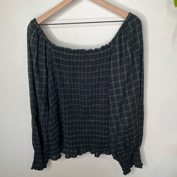 Madewell Lucie Bubble Smock Top - Picture 4 of 6